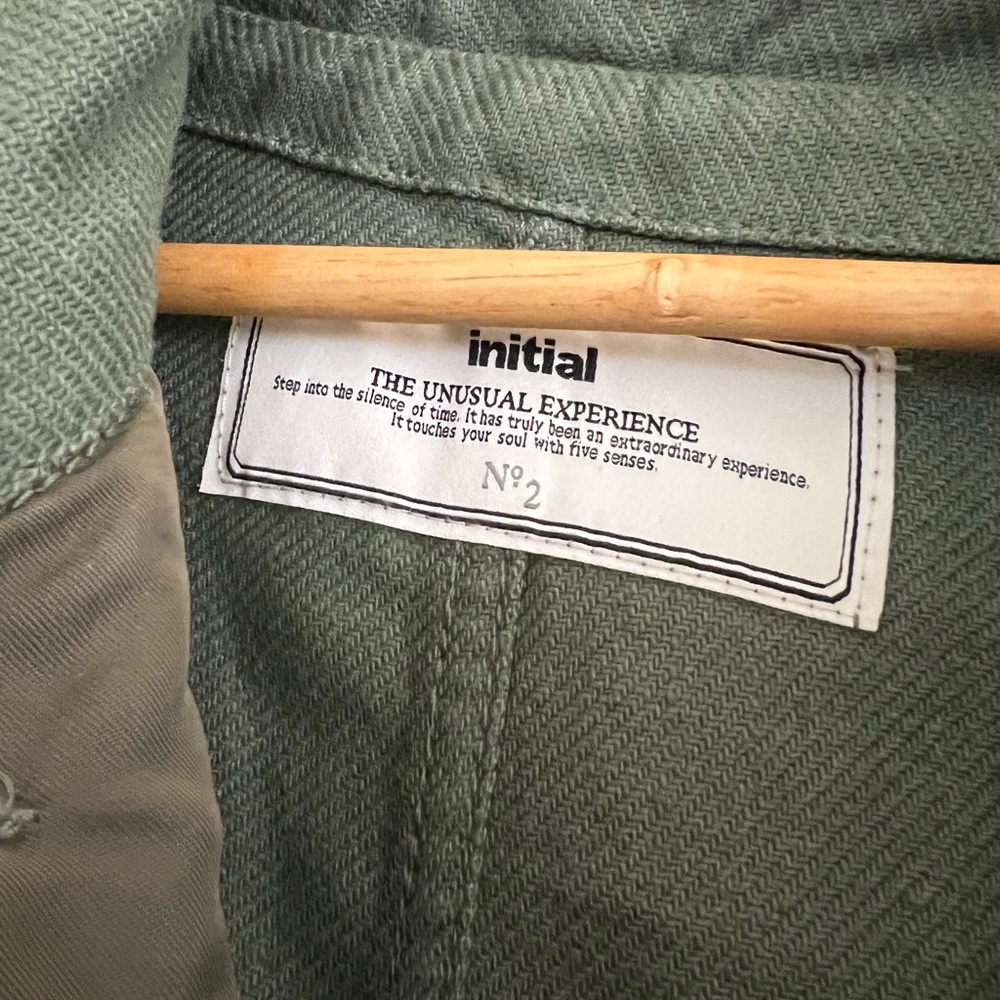 Initial Military Green Jacket - image 7